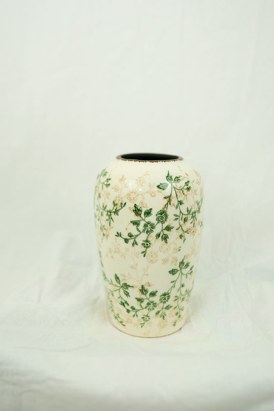 Glazed Ceramic Flower Vase